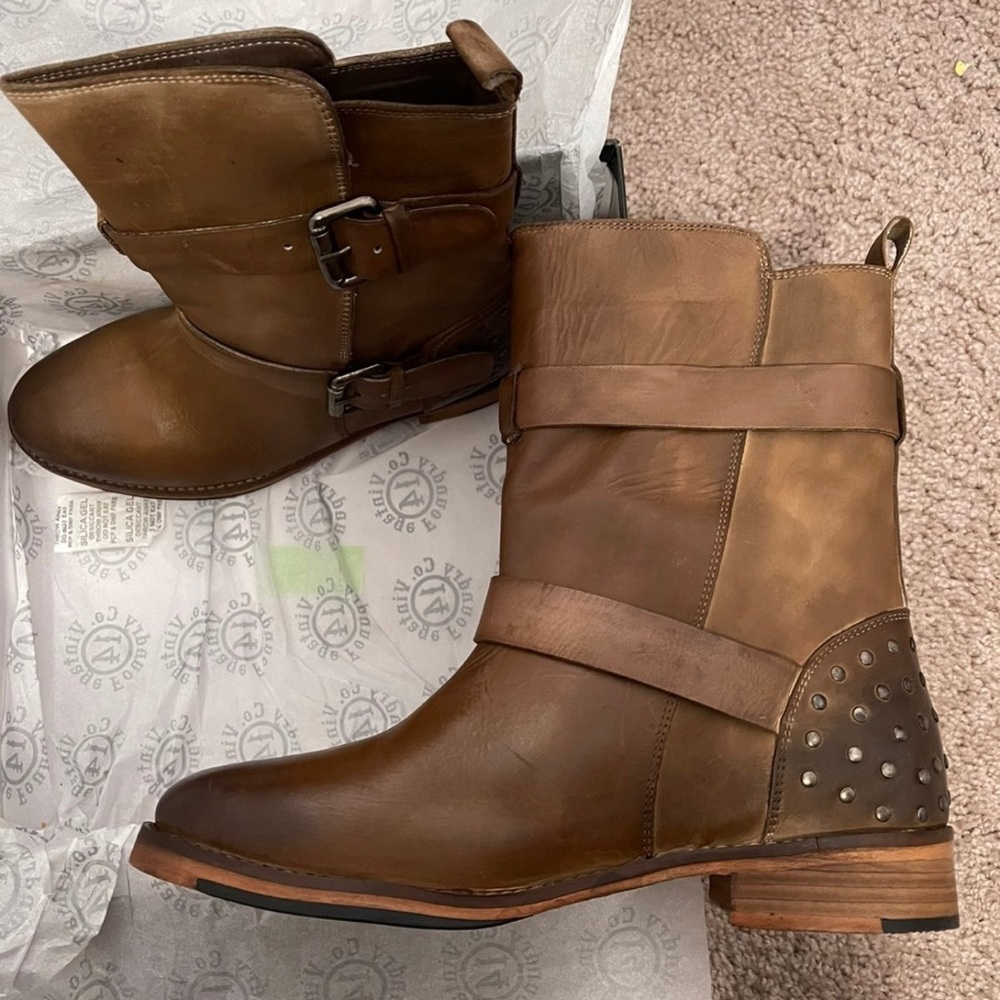Vintage foundry sherry boots - Picture 6 of 8
